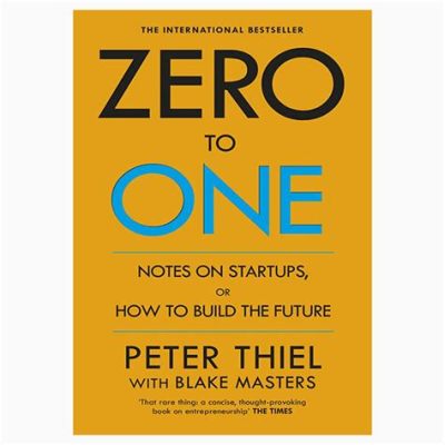  Zero to One: Notes on Startups, or How to Build the Future - An Exploration into the Art of Disruptive Innovation